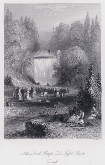 Le Pont du Diable, Cassel - Albert Henry Payne