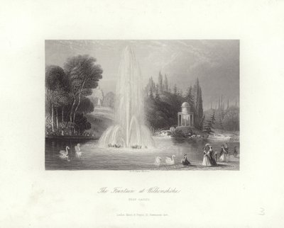 La fontaine à Wilhelmshöhe - Albert Henry Payne