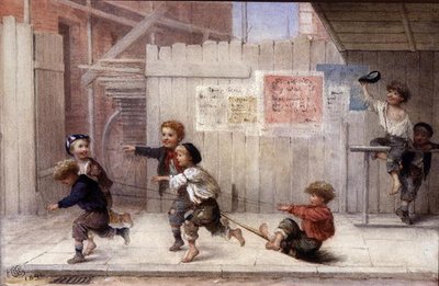 Un attelage à quatre - Albert Jnr. Ludovici