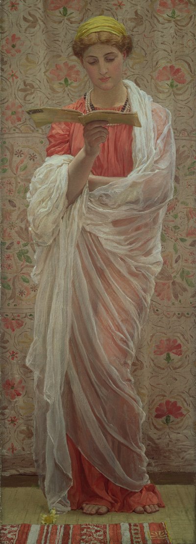 Un lecteur, c.1877 - Albert Joseph Moore
