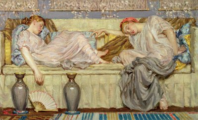 Perles (étude), vers 1875 - Albert Joseph Moore