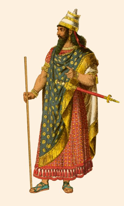 Roi assyrien - Albert Kretschmer