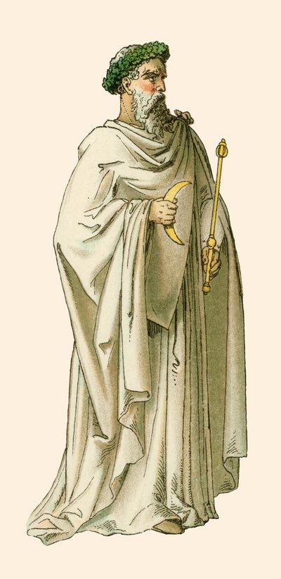 Druide en costume de juge - Albert Kretschmer