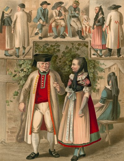 Costume allemand, Braunschweig - Albert Kretschmer