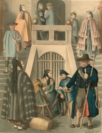 Costume allemand, Harz - Albert Kretschmer