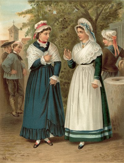 Costume allemand, Lorraine - Albert Kretschmer