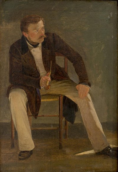 Le peintre Constantin Hansen - Albert Küchler