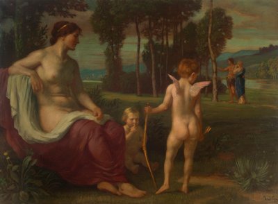 Amour et Psyché - Albert Lang