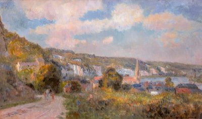 Vue de La Bouille - Albert Lebourg