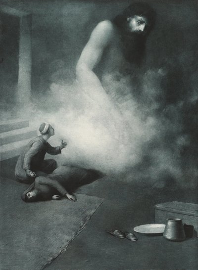 Aladdin et le Génie - Albert Letchford