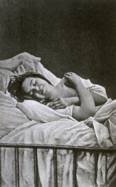 Jeune femme en crise d