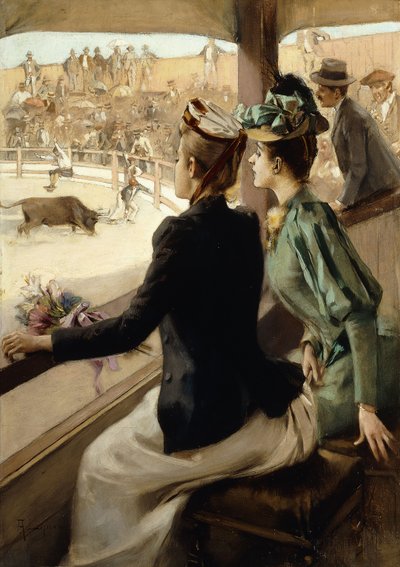 À la corrida - Albert Lynch