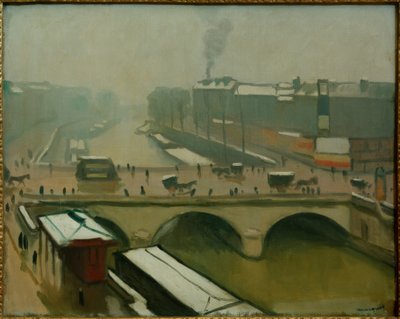 Vue sur le Pont St. Michel à Paris - Albert Marquet