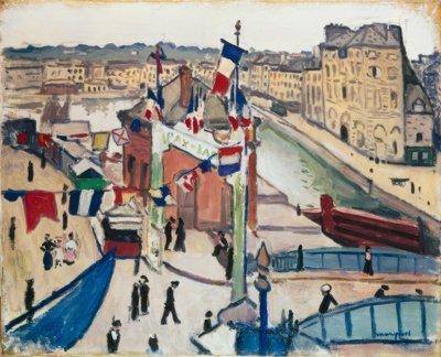 Le 14 juillet au Havre - Albert Marquet