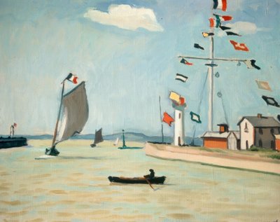 Le port de Honfleur - Albert Marquet