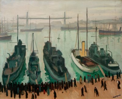 Le vieux port de Marseille - Albert Marquet