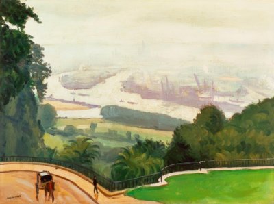 Le Port de Rouen - Albert Marquet
