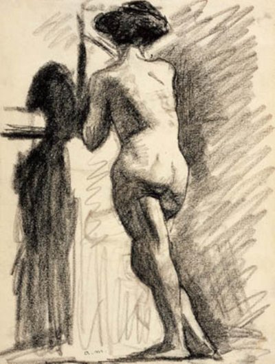 Modèle à la barre - Albert Marquet