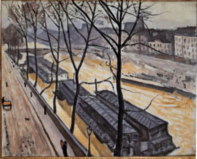 Paris en hiver (Quai de Bourbon) - Albert Marquet