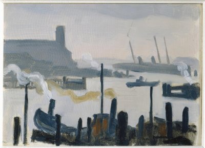 Port de Hambourg - Albert Marquet