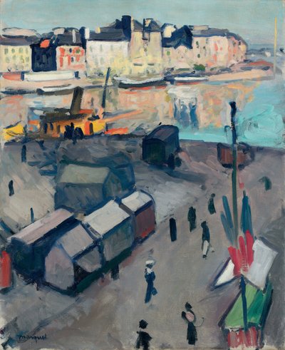 Port du Havre, c.1907 - Albert Marquet