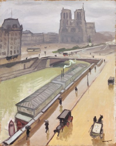 Jour de pluie à Paris - Albert Marquet