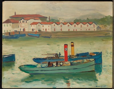 Saint-Jean-de-Luz, Bateau de Pêche - Albert Marquet