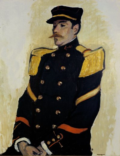 Sergent du régiment colonial - Albert Marquet
