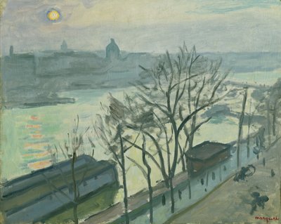 Soleil sur Paris (Soleil vu à travers les arbres), c.1910 - Albert Marquet