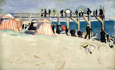 La promenade à Sainte-Adresse - Albert Marquet