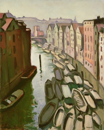 Les docks à Hambourg - Albert Marquet
