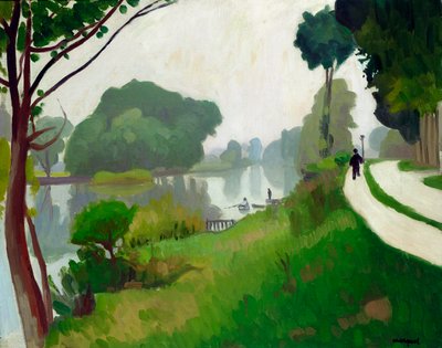 La Marne à Varenne-Saint-Hilaire - Albert Marquet