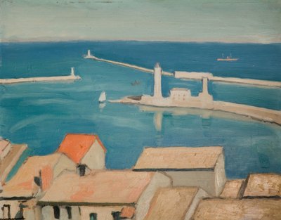 Le port de Cette, Marseille, 1924 - Albert Marquet