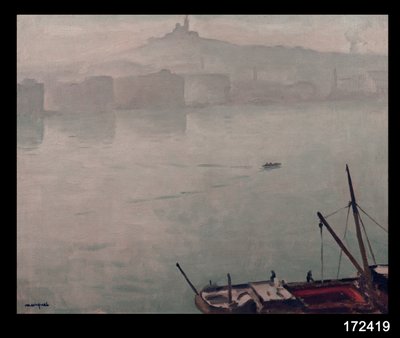 Le port de Marseille - Albert Marquet