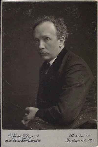 Richard Strauss, compositeur allemand, fin du XIXe ou début du XXe siècle - Albert Meyer