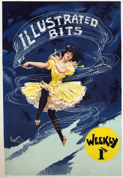 Danseuse de cancan - Albert Morrow