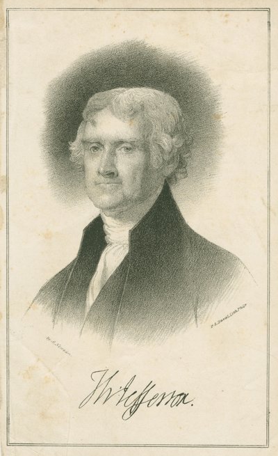 Thomas Jefferson, 1840 - Albert Newsam