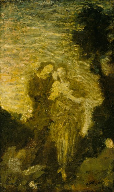 Florizel et Perdita, avant 1887 - Albert Pinkham Ryder