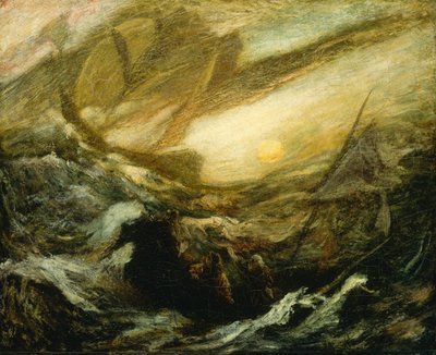 Le Hollandais volant, achevé en 1887 - Albert Pinkham Ryder