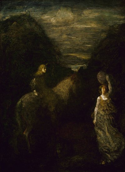 Le roi Cophetua et la mendiante, vers 1906 ou 1907 - Albert Pinkham Ryder