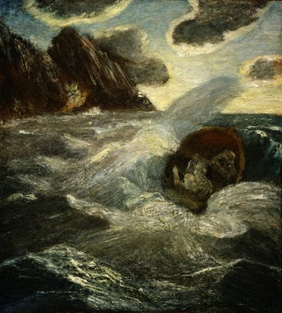 La fille de Lord Ullin, avant 1907 - Albert Pinkham Ryder