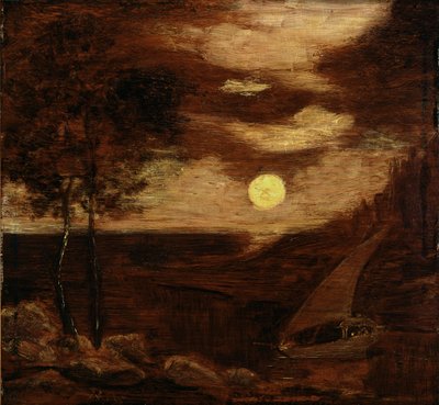 Le bateau des amoureux - Albert Pinkham Ryder