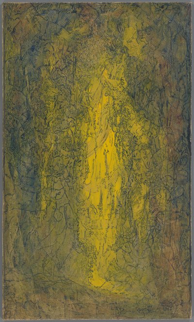 Opus 862, Christ ressuscité des morts marchant tristement dans les cavernes de la conscience - Albert Plasschaert