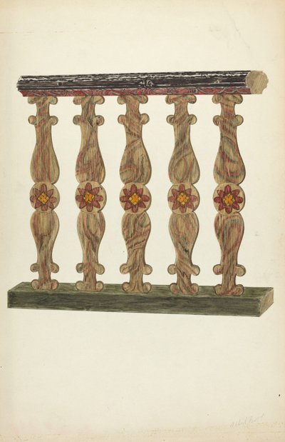 Garde-corps de chœur - Albert Pratt