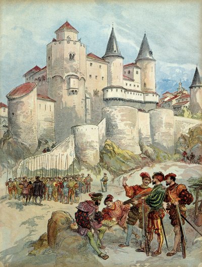 Un prisonnier, François Ier (1494-1547) fut enfermé dans une tour de l