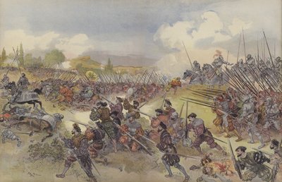 Bataille de Cérisoles - Albert Robida