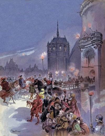 Charles Quint et François I - Albert Robida