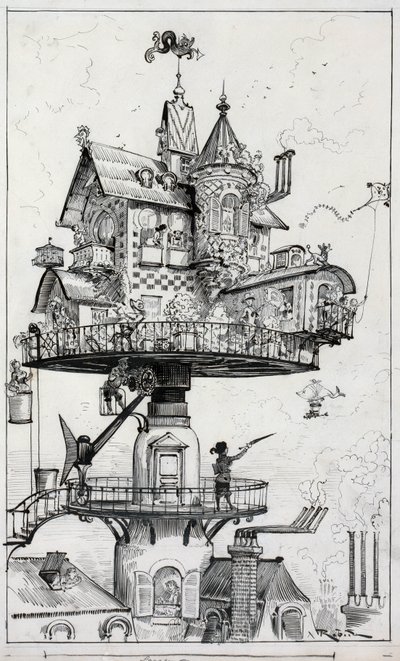 Dessin montrant une structure d
