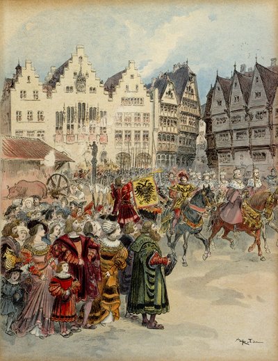 Élection de Charles V (1500-1558) comme empereur d