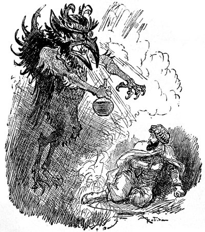 Illustration par Albert Robida (1848-1926) d